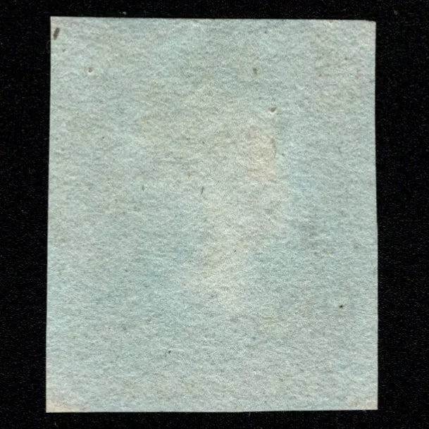 SG8 (BS14) 1d Red Imperf Plate 25 - SC - 4 Margin - Very fine - Edinburgh Cross