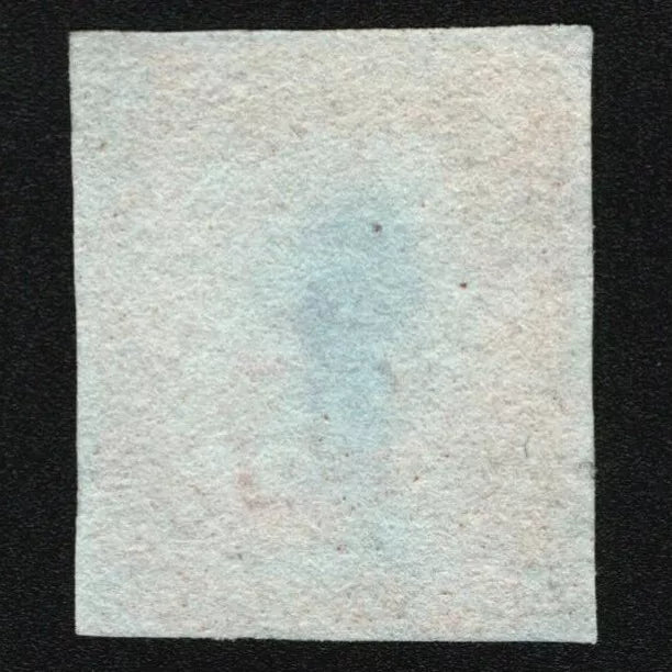 SG8 (BS49) 1d Red Imperf Plate 60 - QE - 4 Margin - Very fine - 781 Callington