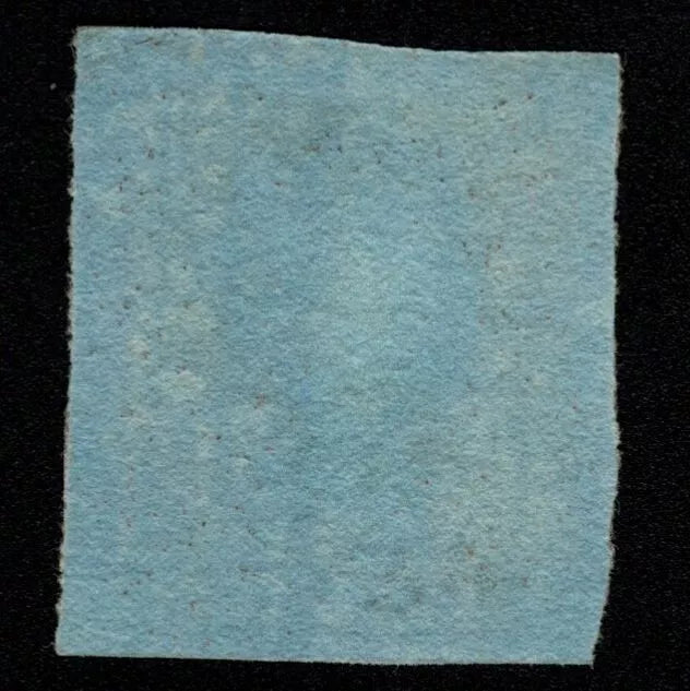 SG8 (BS23) 1d Red Imperf Plate 34 - RC - 3+ Margin - Good - Distinctive Norwich