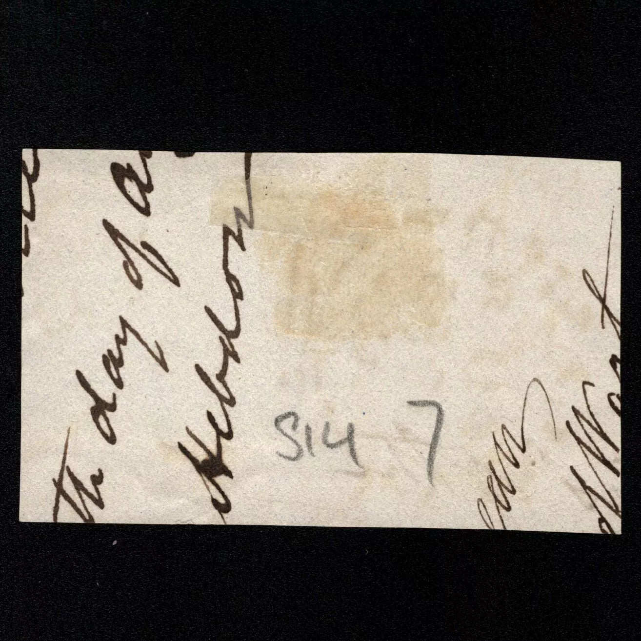 SG24/25 (C3) 1d Red Plate 7 - KK - Very fine - 436 Lancaster - Duplex on piece