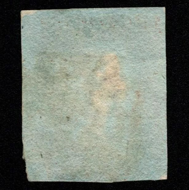 SG8 (BS15) 1d Red Imperf Plate 26 - DA - 4 Margin - Good - Distinctive Dublin