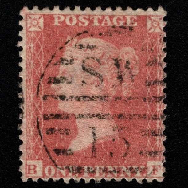 SG26 (C13) 1d Red Plate R15 - BF - Very fine