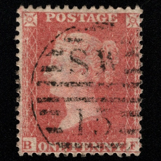 SG26 (C13) 1d Red Plate R15 - BF - Very fine